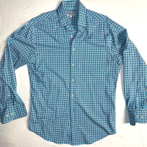 Peter Millar Other - Men’s Peter Millar Long Sleeve Buttoned Shirt Size Small